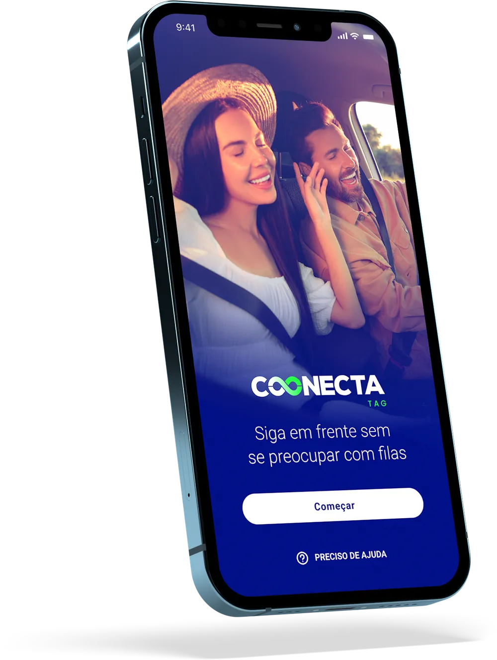 App Coonecta Tag no iPhone